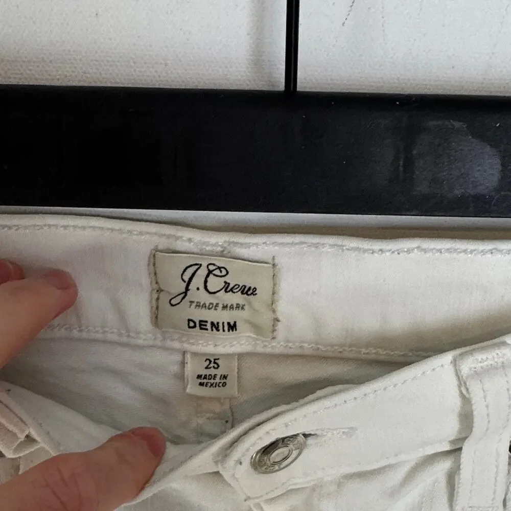 J. Crew White Shorts - Women's 25